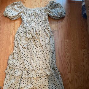 NWT Neuflora Floral Dress SZ XL